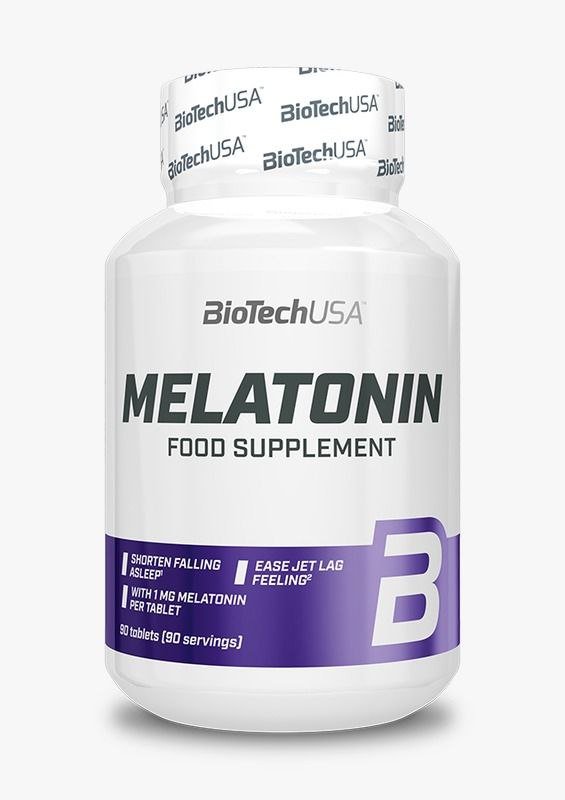 BioTechUSA Melatonin – Sleep Support Supplement
