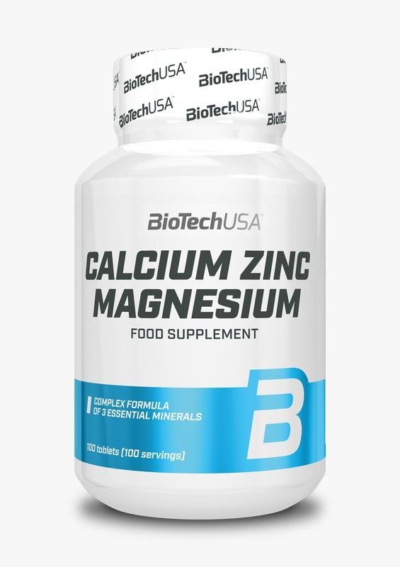 BioTechUSA Calcium Zinc Magnesium – Essential Mineral Complex