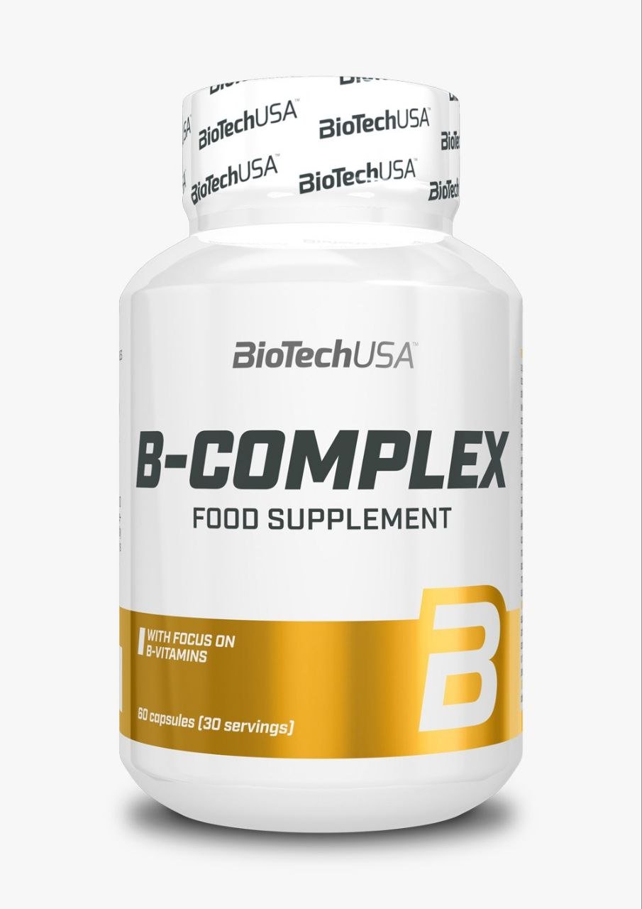 BioTechUSA B-Complex | Complete Vitamin B Formula for Energy, Nerve & Metabolic Support