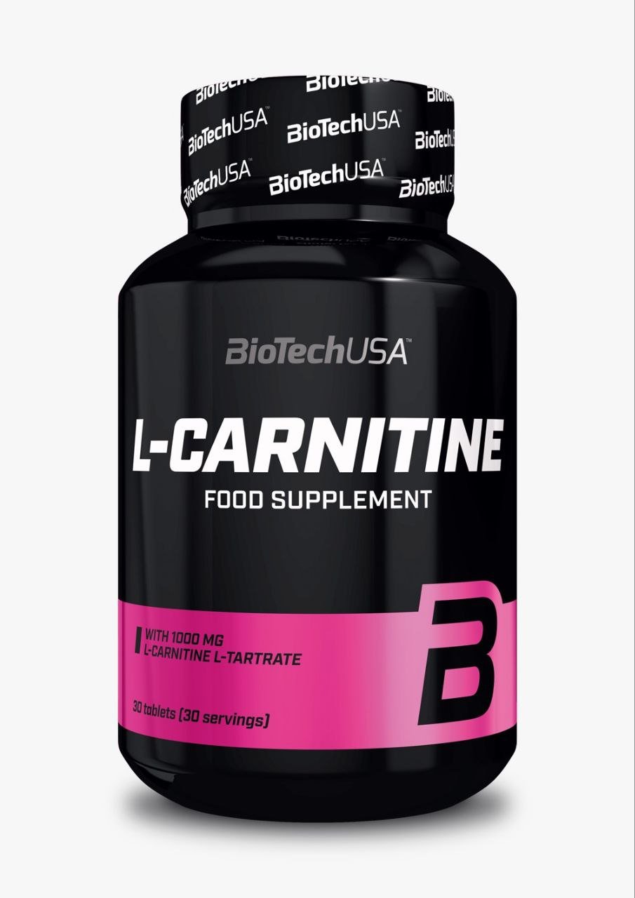 BiotechUSA L-Carnitine 1000 mg – Fat Burner & Energy Support | 30 & 60 Tablets